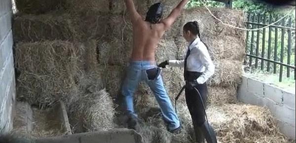  Latin Cruel Whipping In Stables